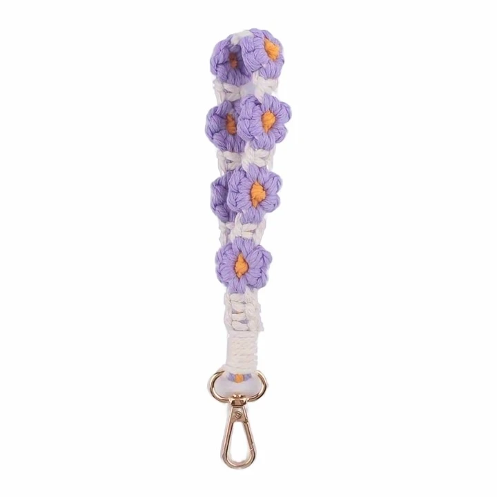 Crochet Daisy Keychain Doll factory