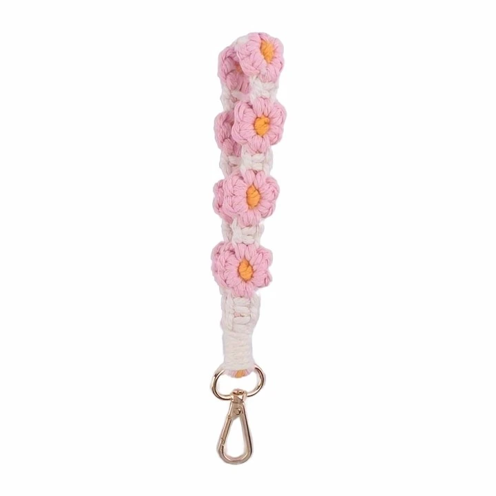 Crochet Daisy Keychain Doll suppliers